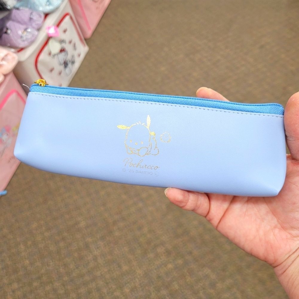Brand New Japan Sanrio Pochacco Blue Pencil Case